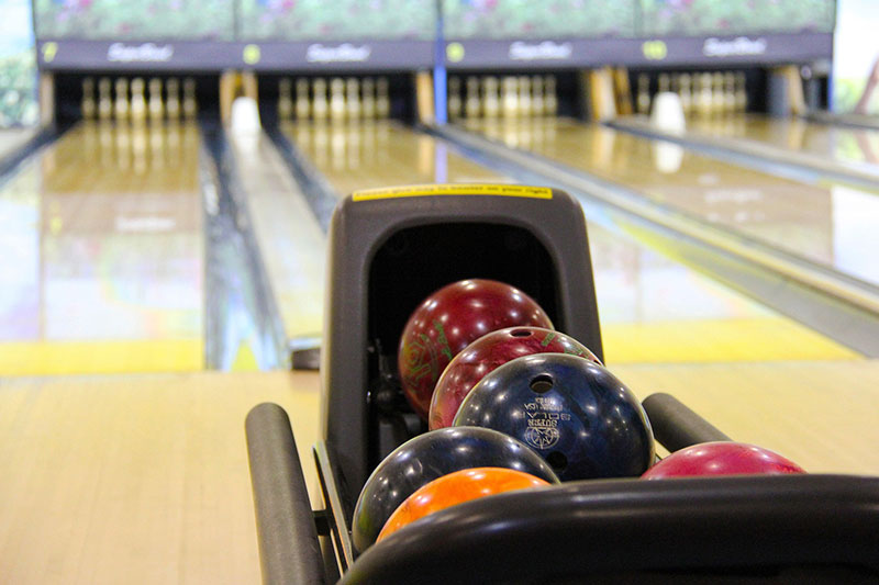 Bild från en bowlinghall