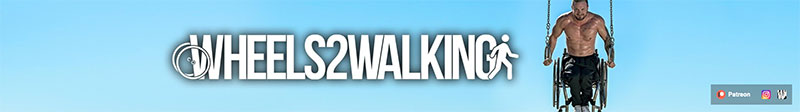 Bild på headern för youtubekanalen ”Wheels2walking” som drivs av Richard Corbett. Bilden ärfångad från youtube den 20 december 2020.